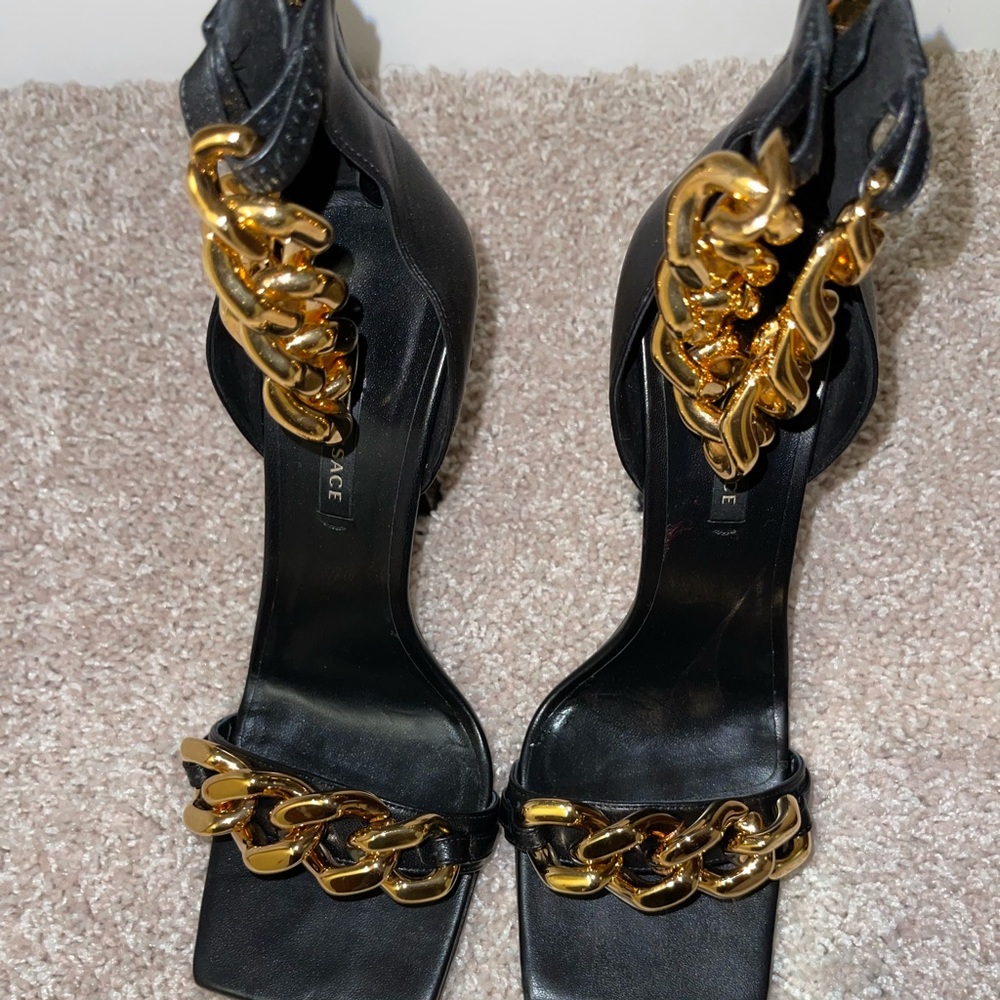 Versace Chain Sandals SOLD